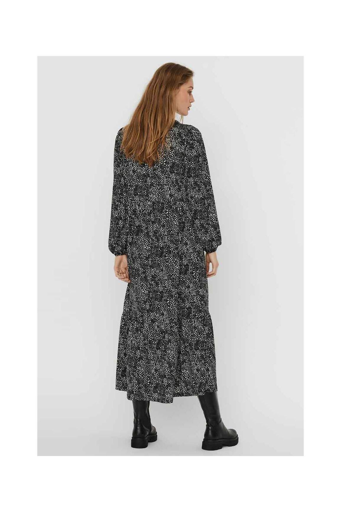 Ilga suknelė juodas VERO MODA moteris