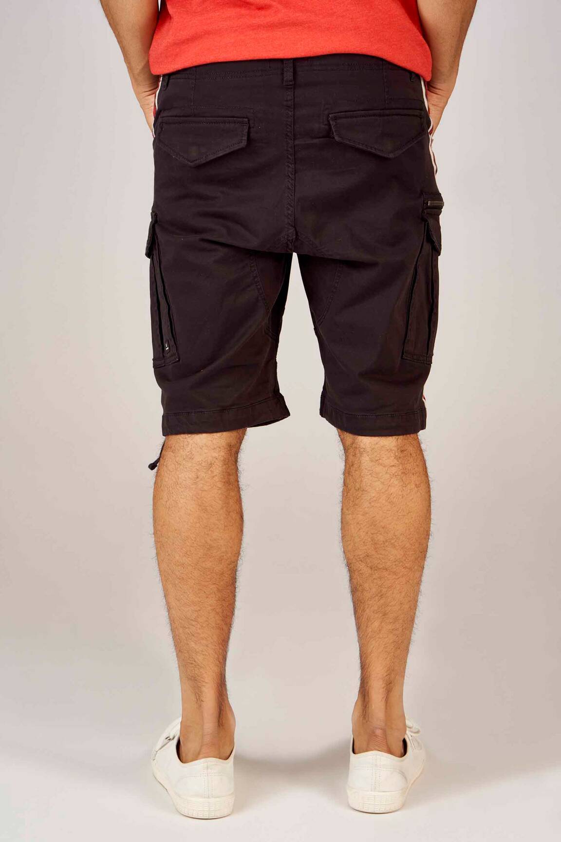 Bermudas juodas JACK & JONES vyras