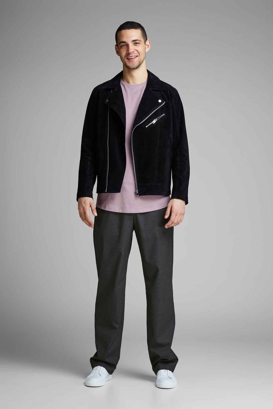 Chino kelnė pilka JACK & JONES vyras