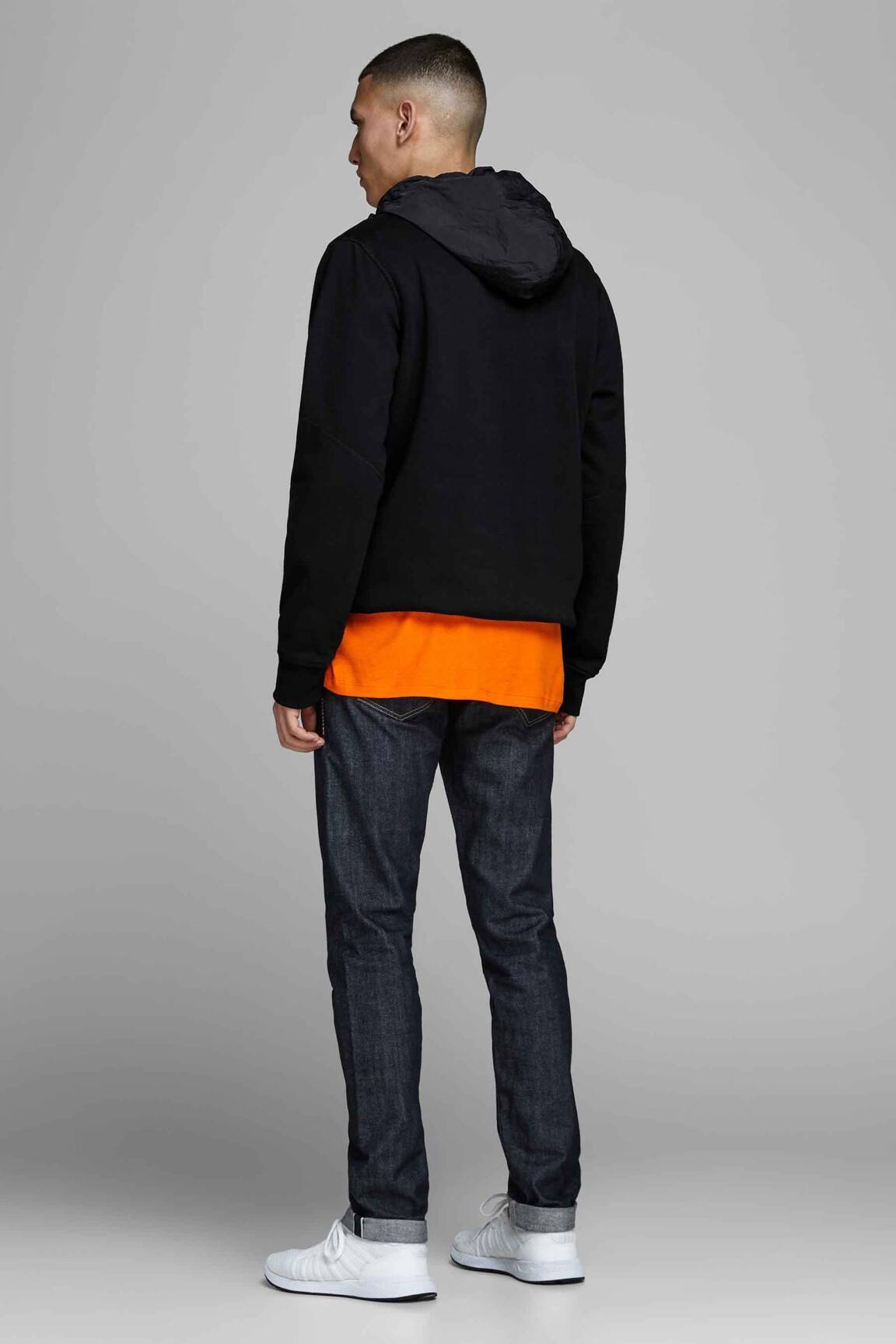 Mikroskopas juodas JACK & JONES vyras