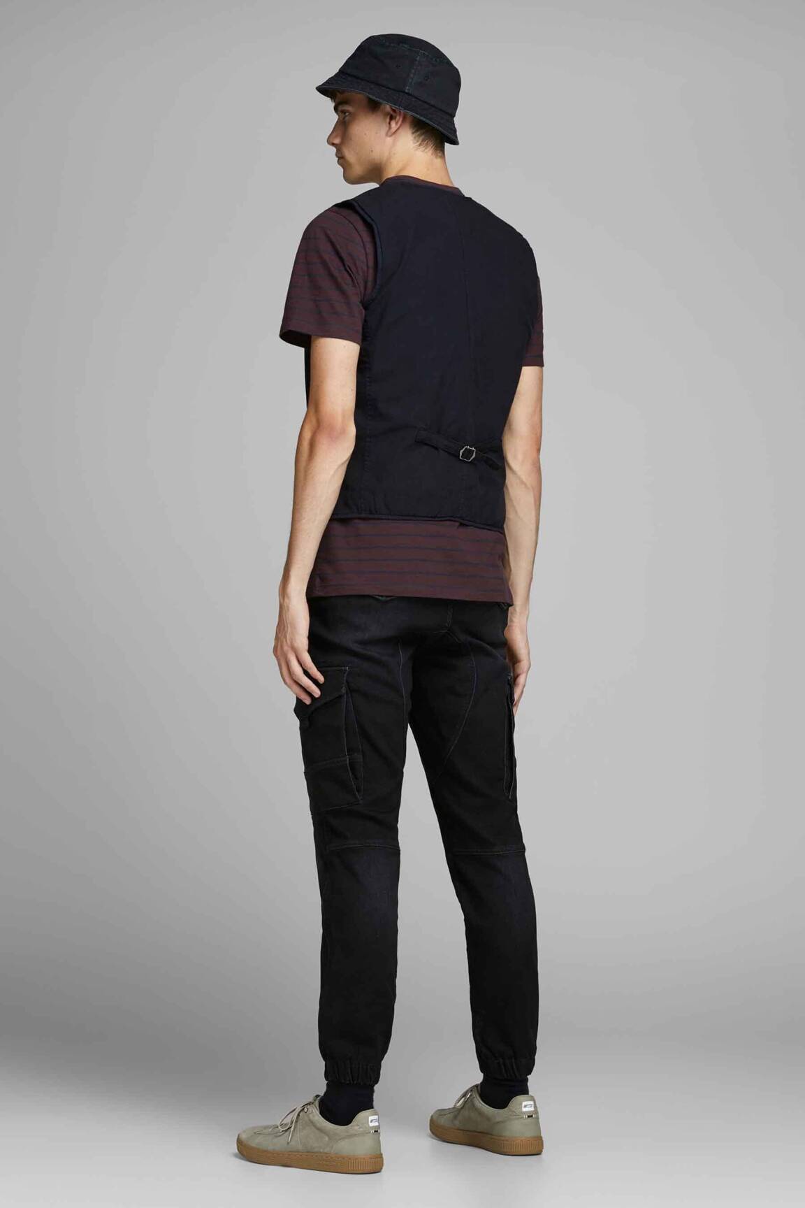 Be rankovių liemenė mėlyna JACK & JONES vyras