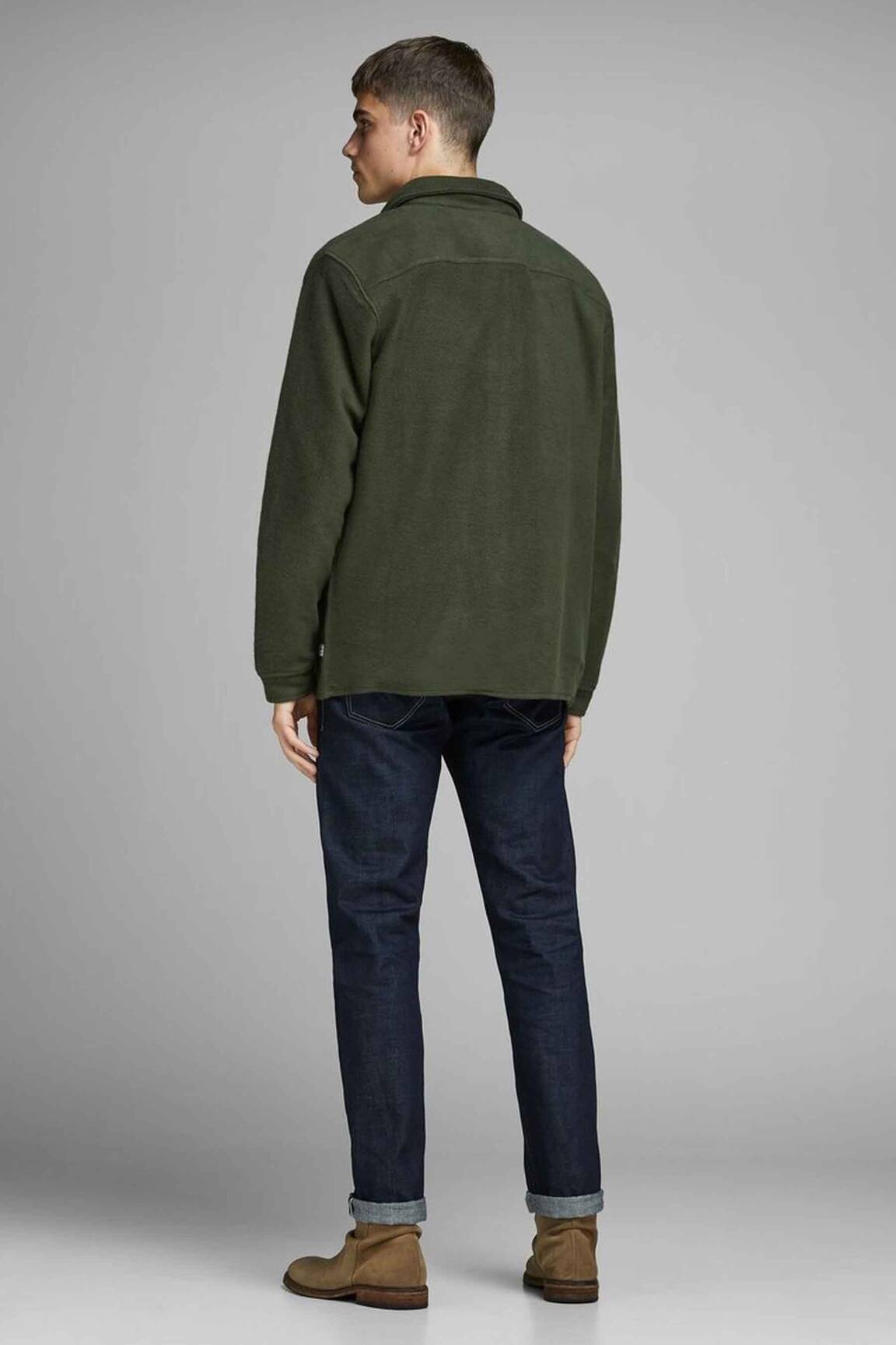 Kasdienis švarkas žalias JACK & JONES vyras