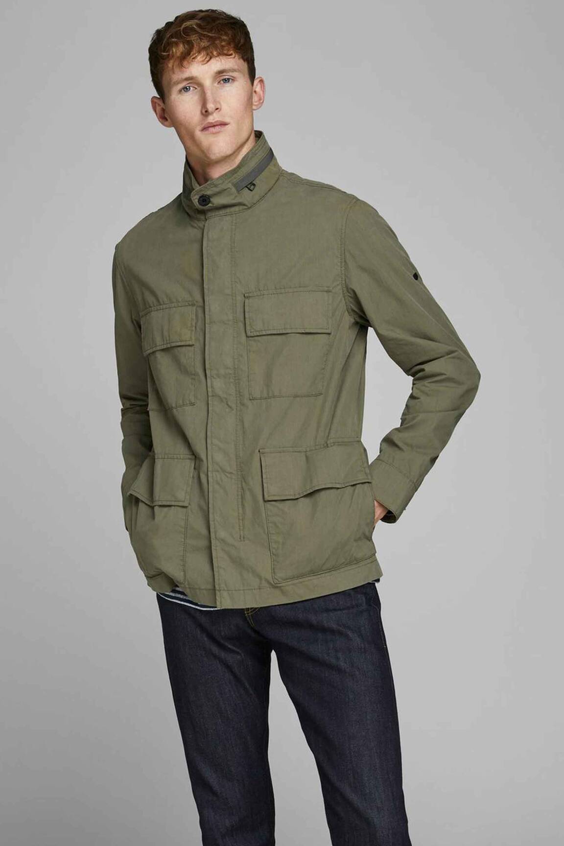 Kasdienis švarkas žalias JACK & JONES vyras