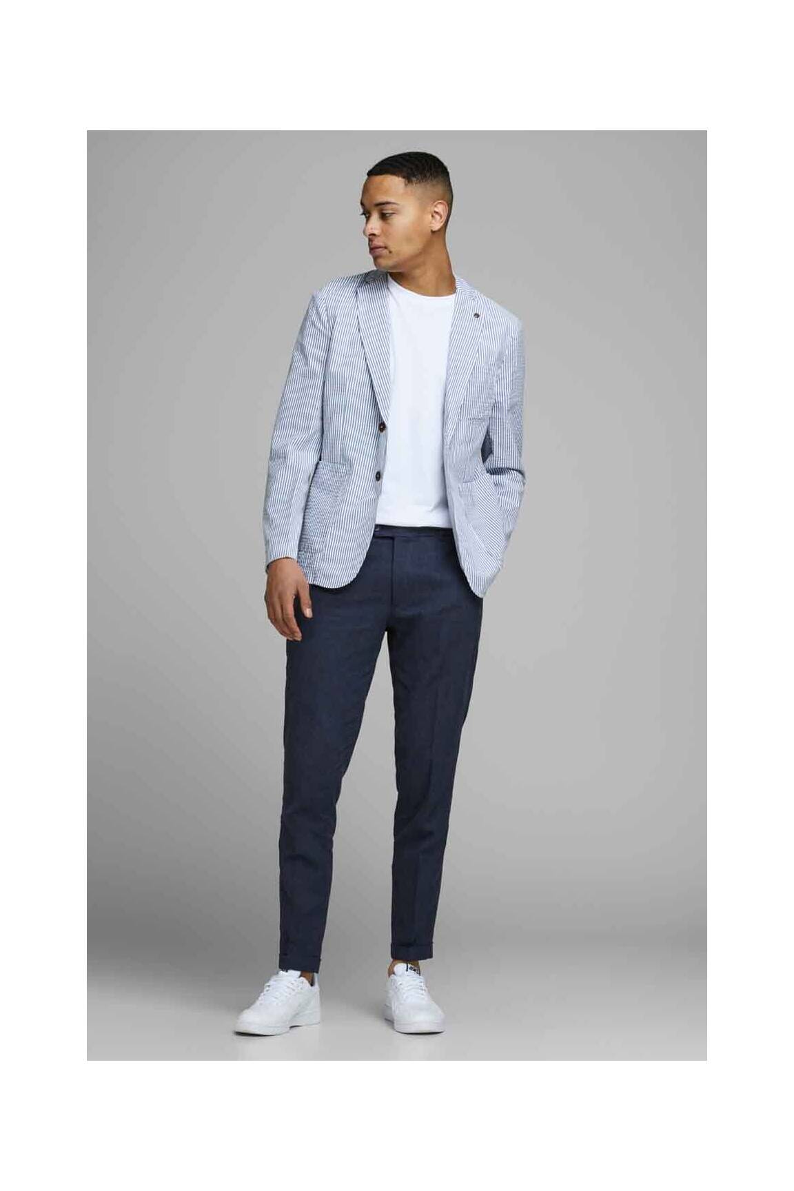 Chino kelnė mėlyna JACK & JONES vyras