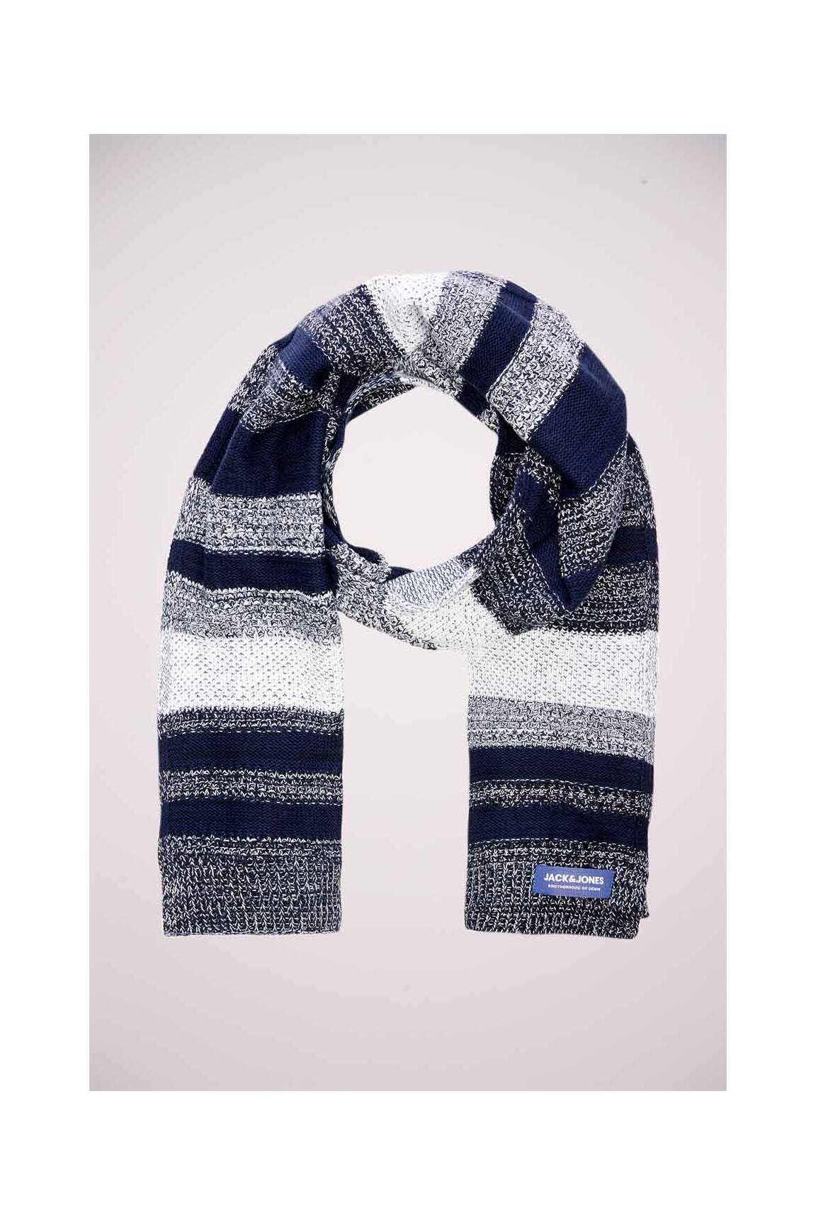 Šalikas mėlyna JACK & JONES vyras