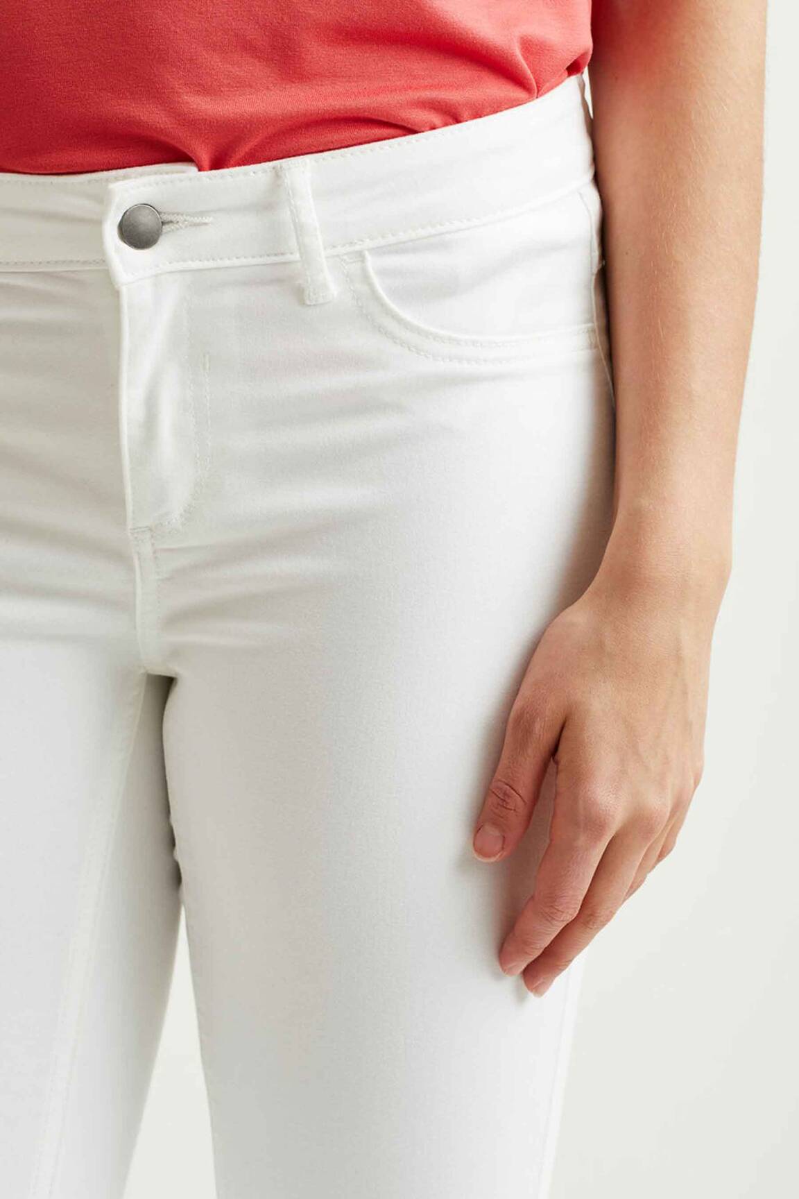 Jegging baltas VILA moteris