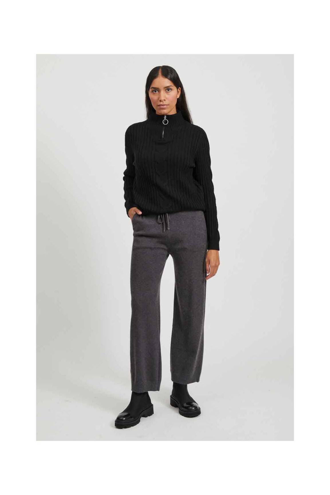 Pantalon pilka VILA moteris