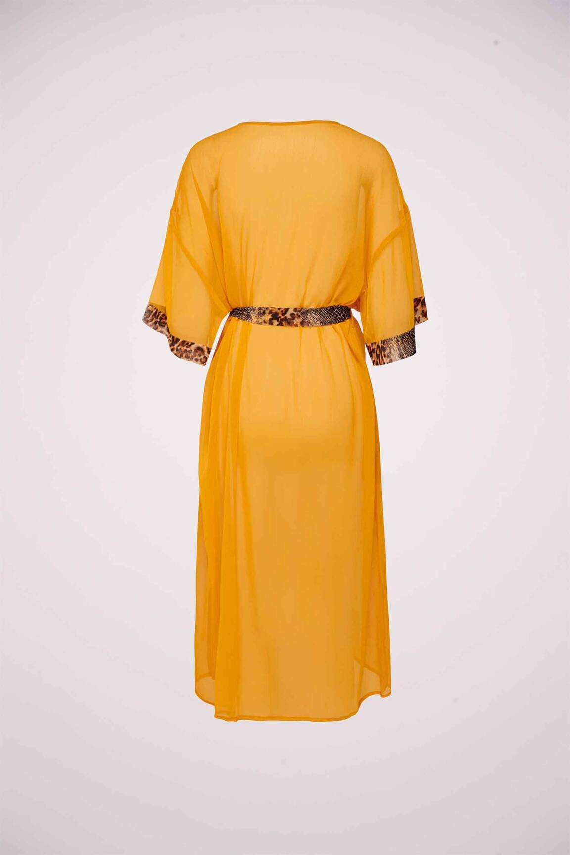 Kimono striukė geltona ONLY moteris