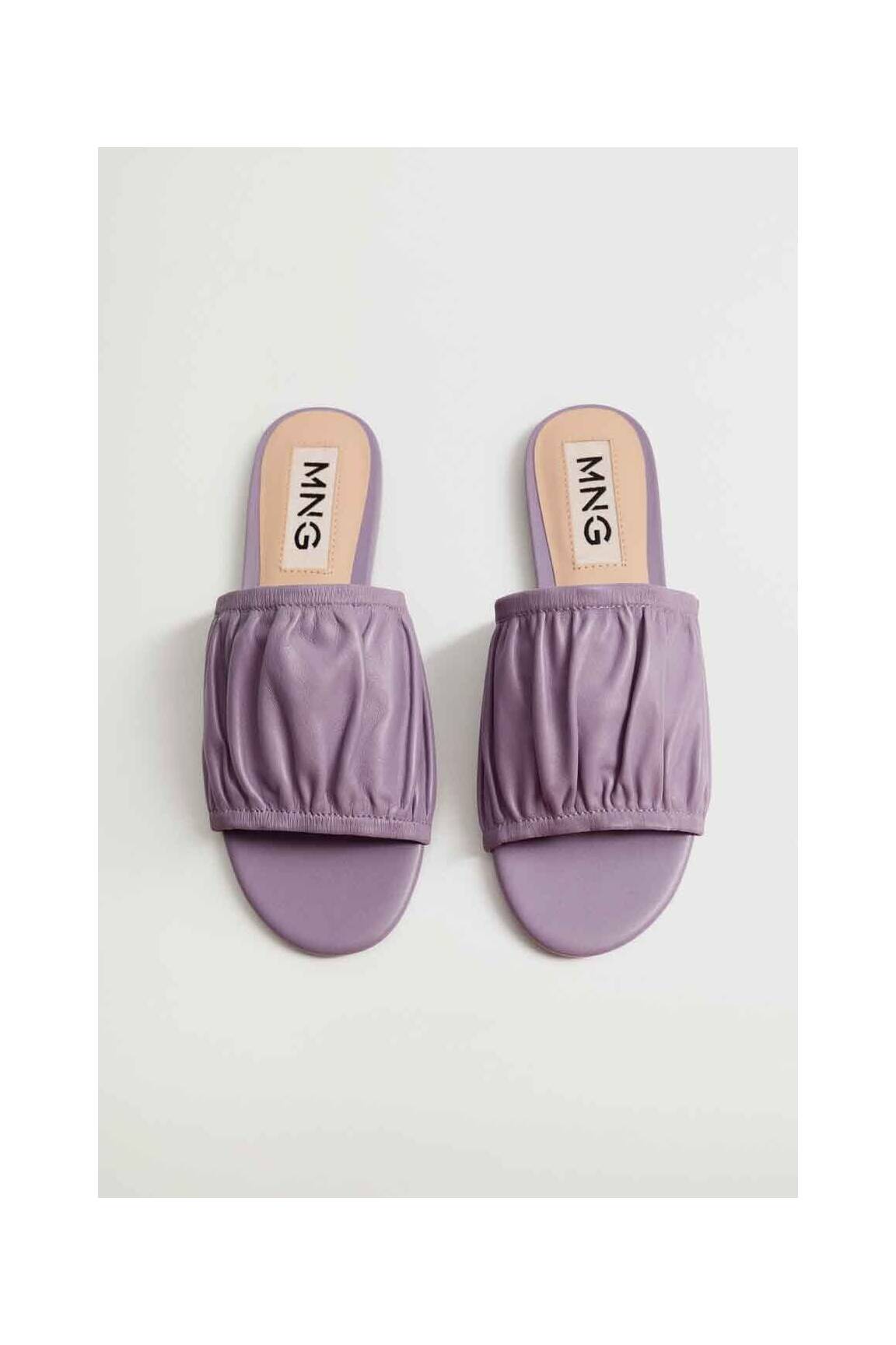 Sandalai/nu pėdos violetinis MANGO moteris