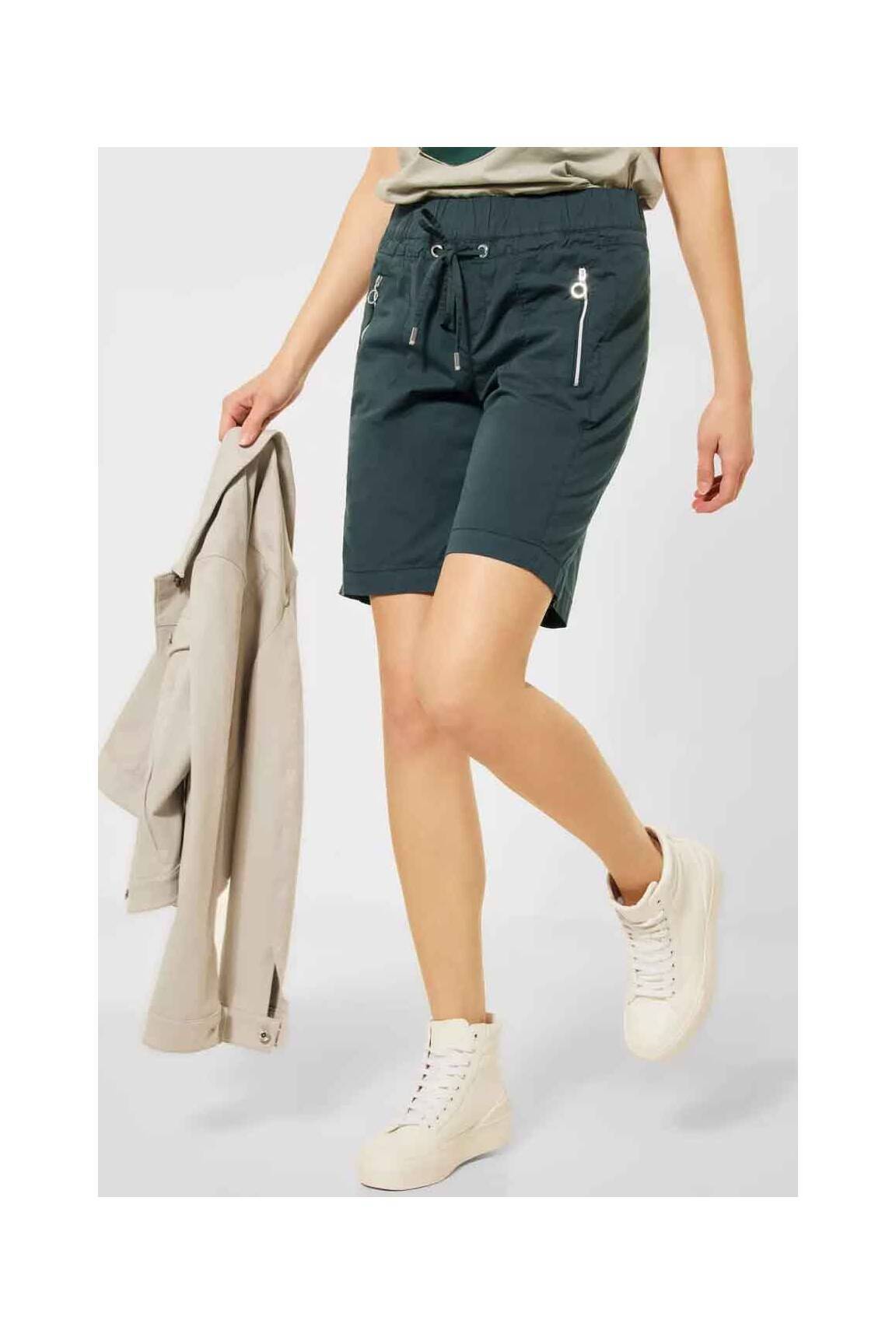 Bermudas žalias STREET ONE moteris