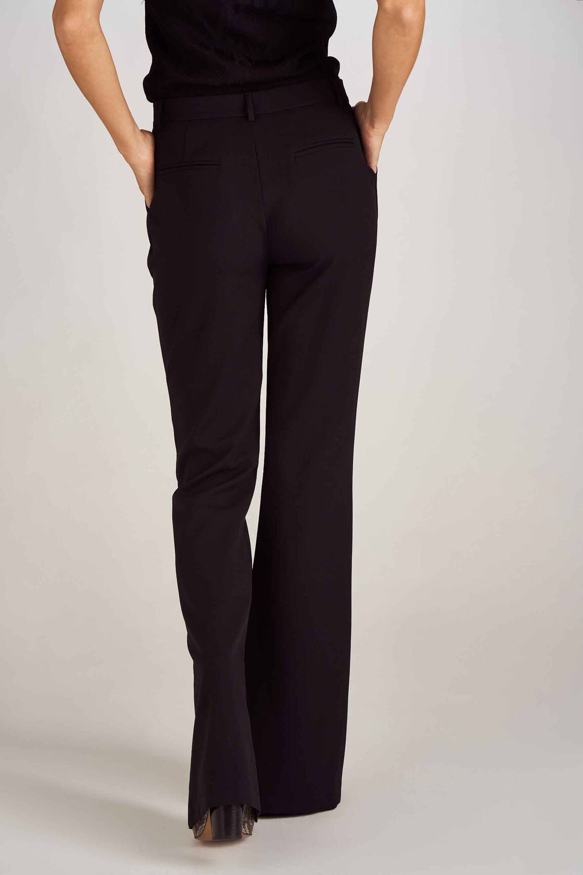Chino kelnė juodas ASTRID BLACK LABEL moteris