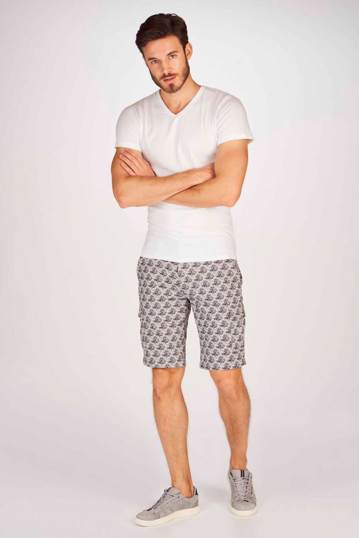 Bermudas pilka BRUCE & BUTLER  vyras