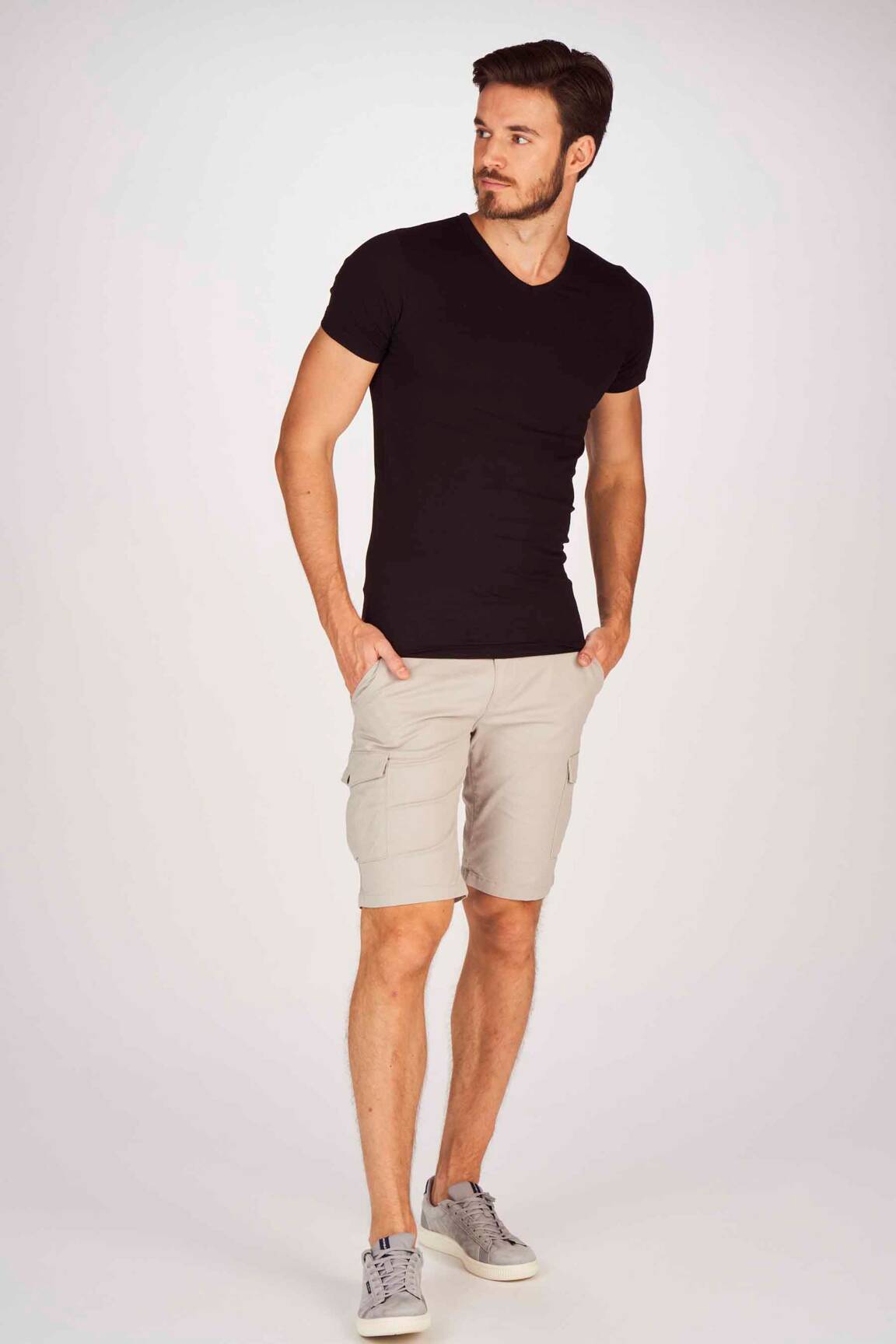 Bermudas pilka BRUCE & BUTLER  vyras