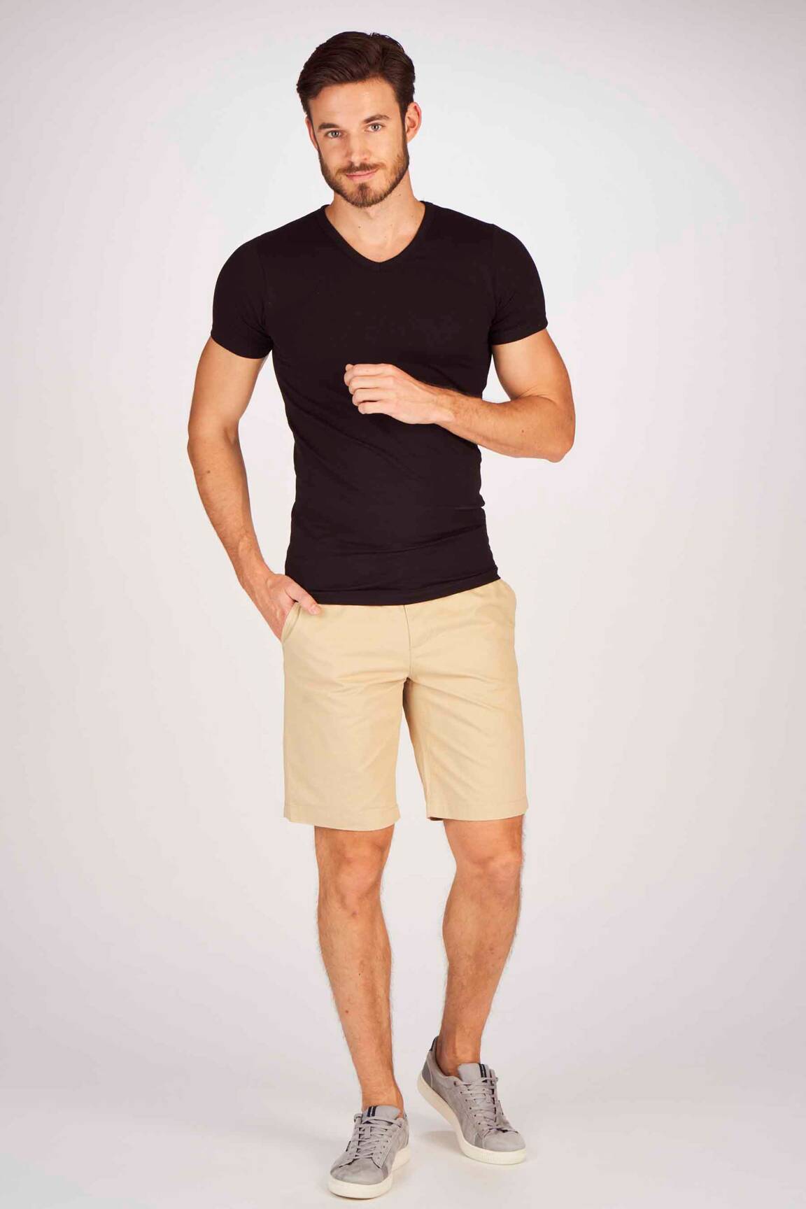 Bermudas bežinis BRUCE & BUTLER  vyras
