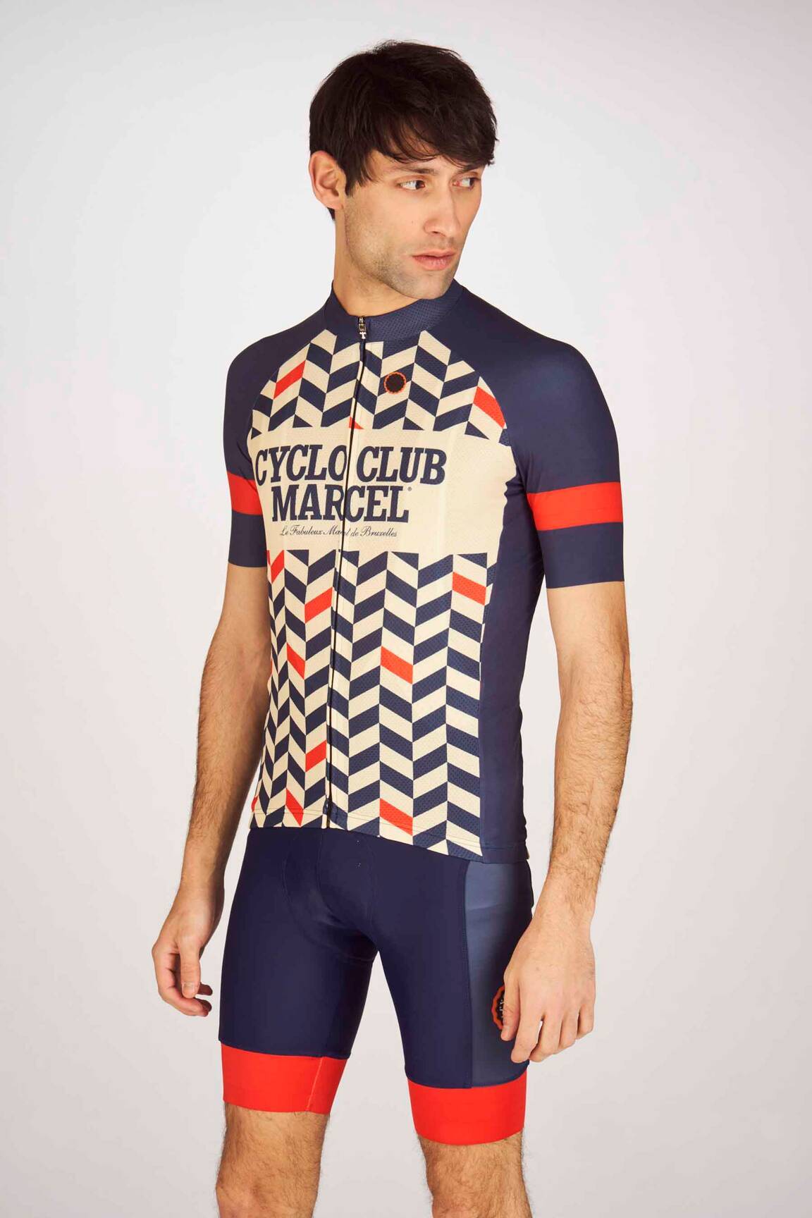 Dviratininkas mėlyna CYCLO CLUB MARCEL  vyras