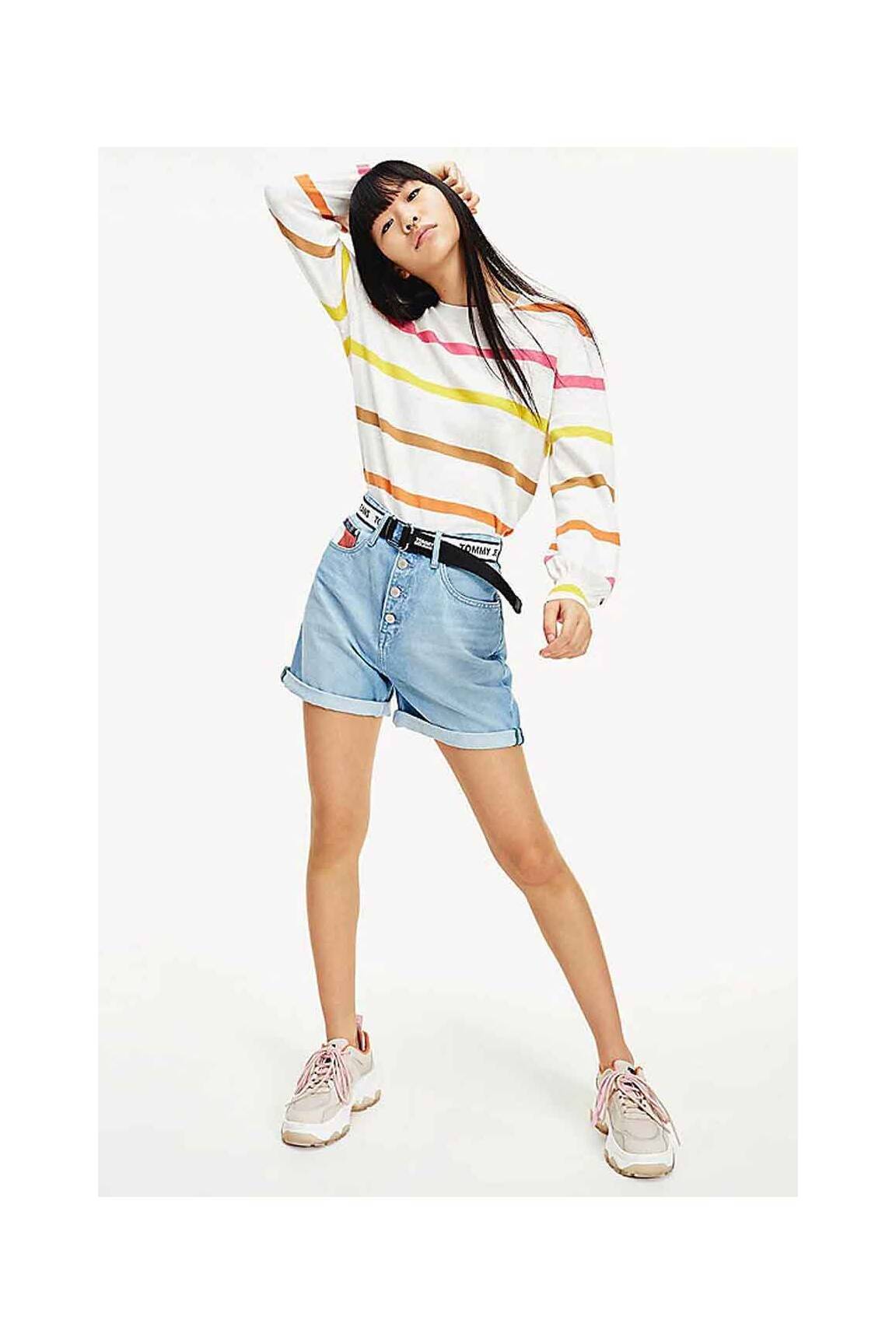 Šortas mėlyna TOMMY HILFIGER moteris