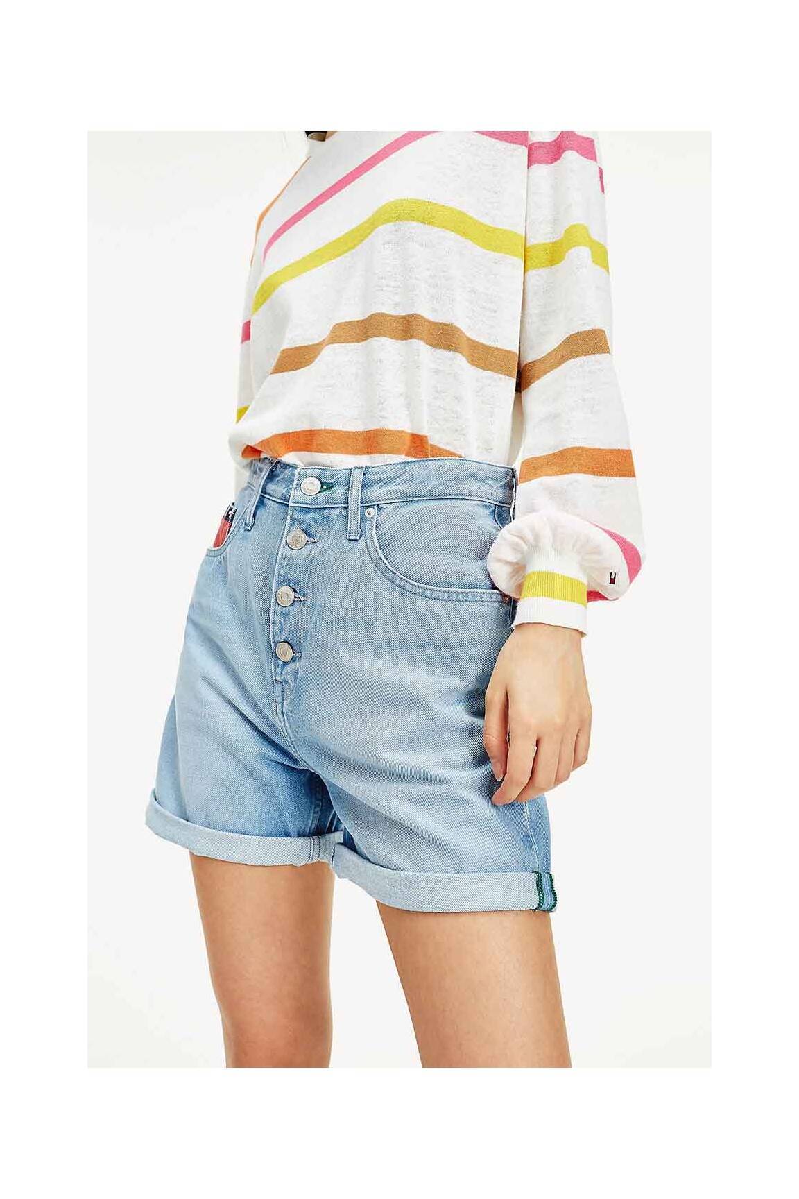 Šortas mėlyna TOMMY HILFIGER moteris