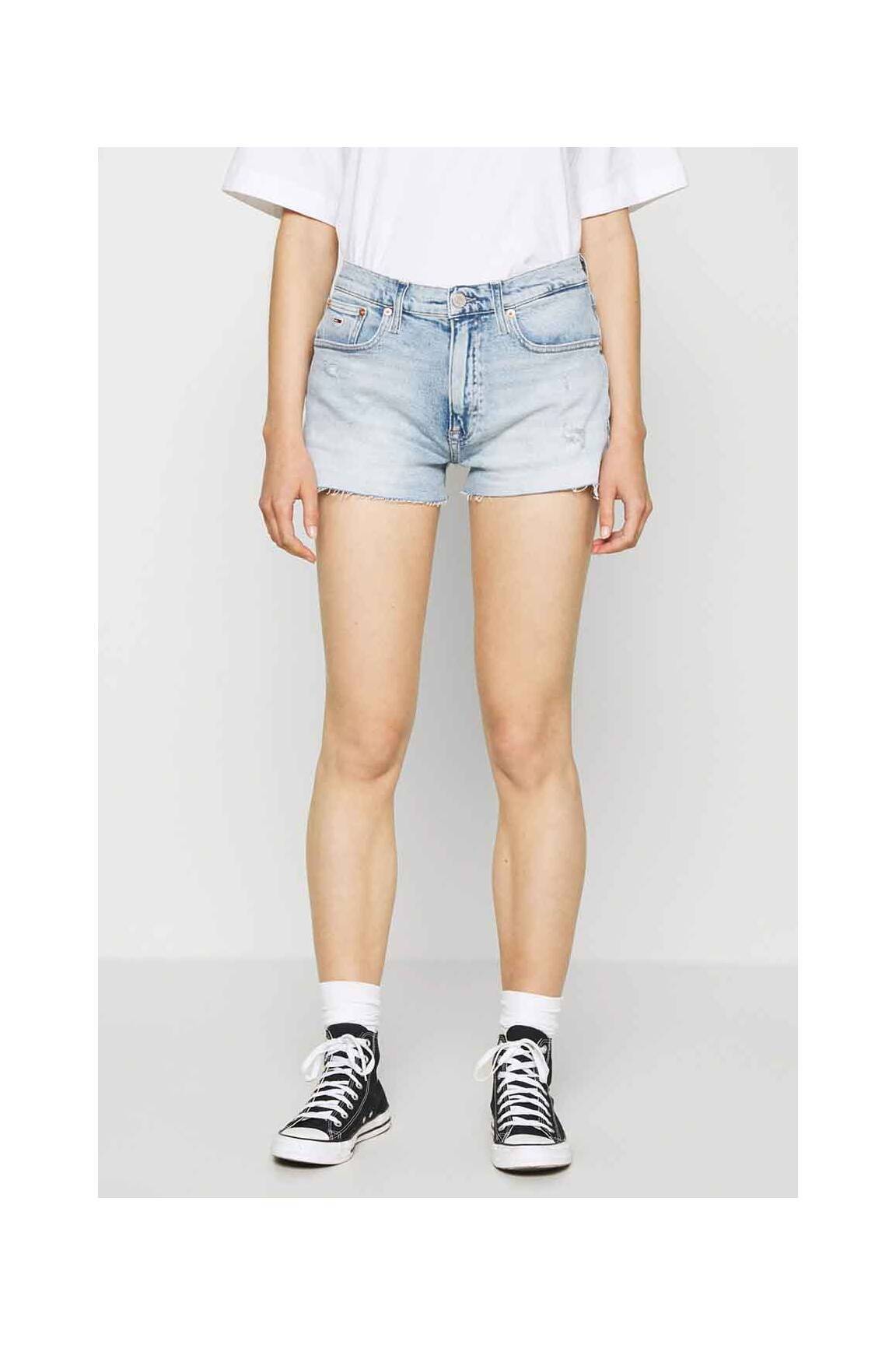 Šortas mėlyna TOMMY HILFIGER moteris