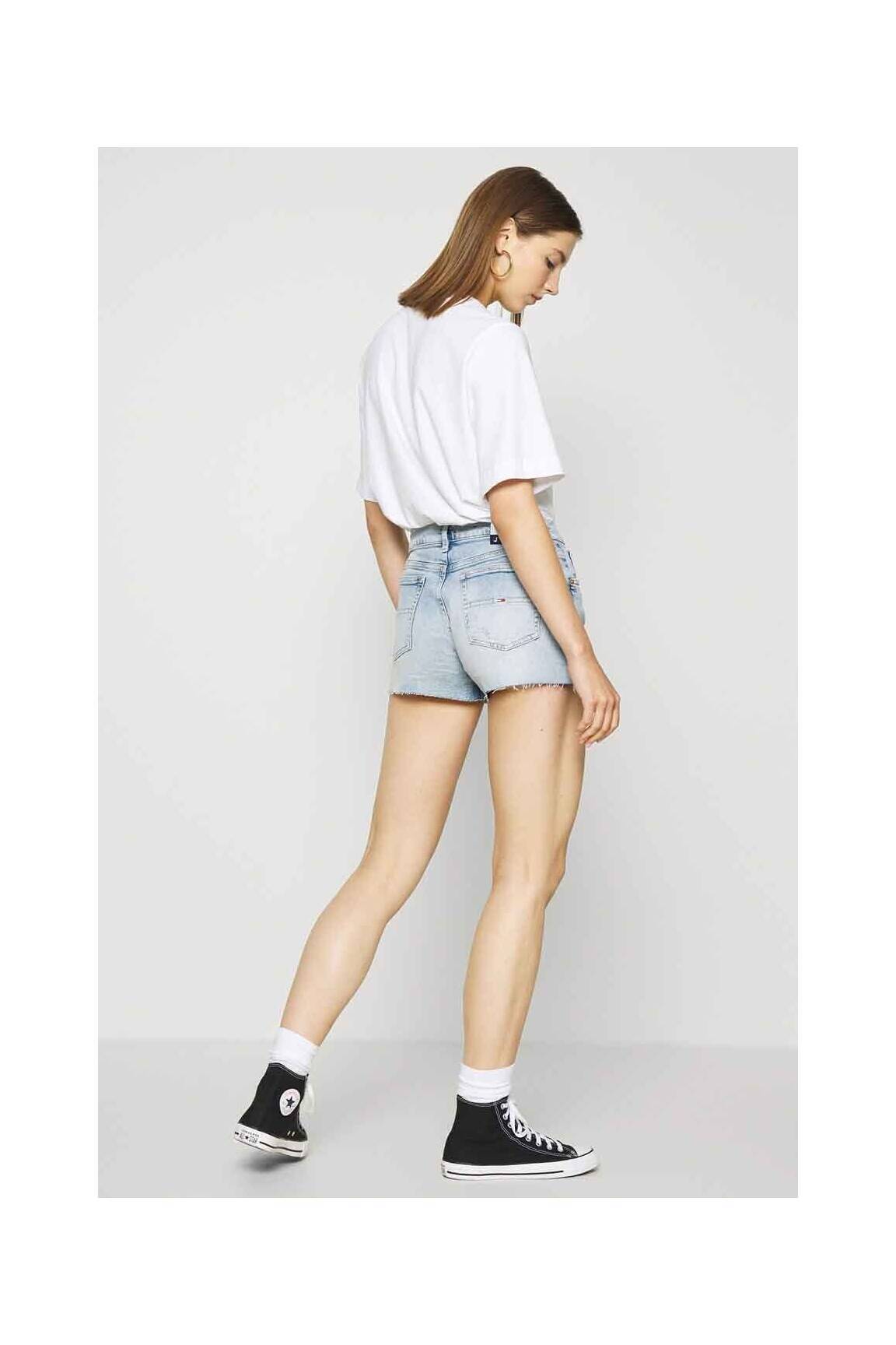 Šortas mėlyna TOMMY HILFIGER moteris
