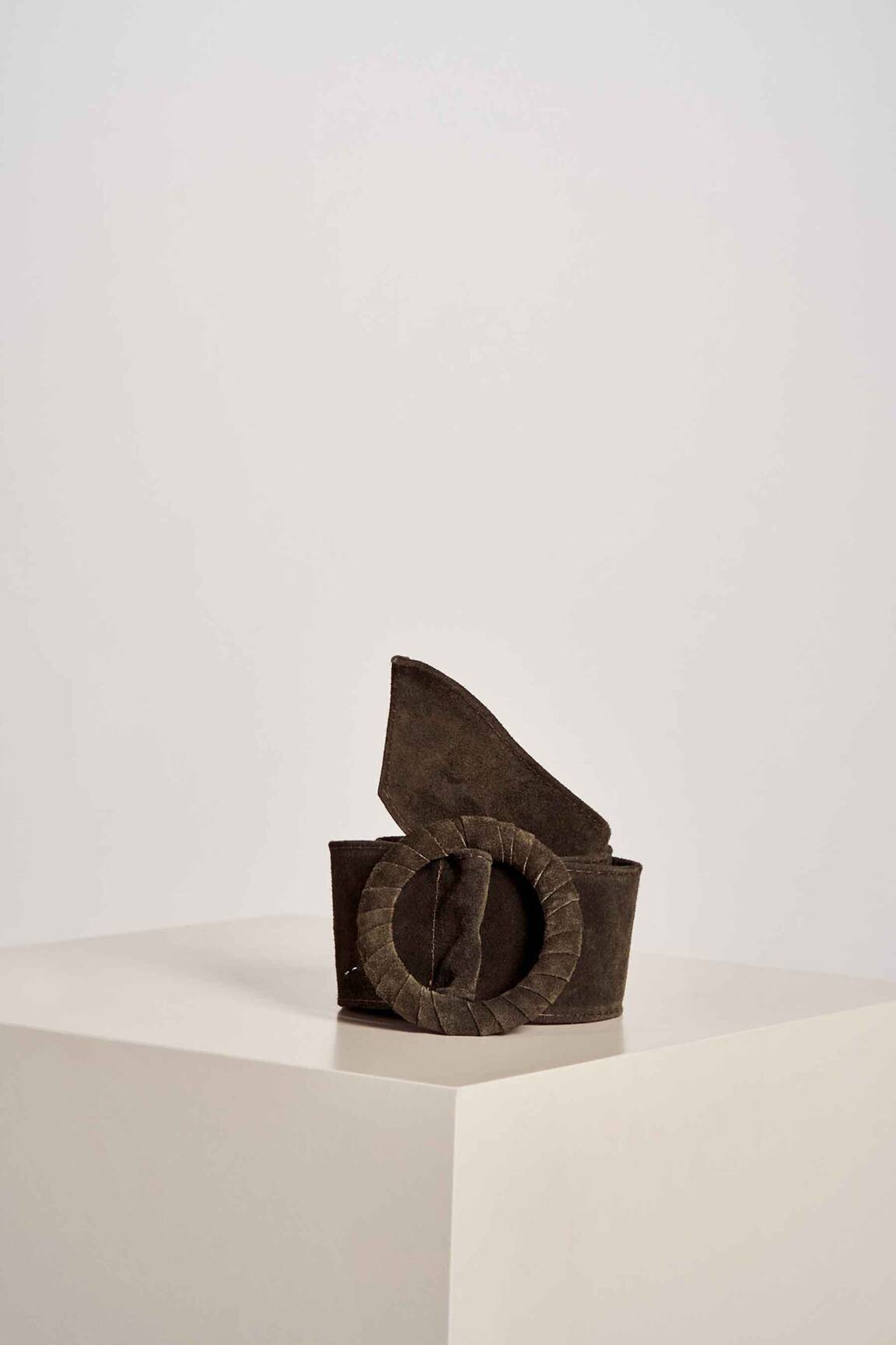 Diržas žalias DEUX. BY ELINE DE MUNCK moteris