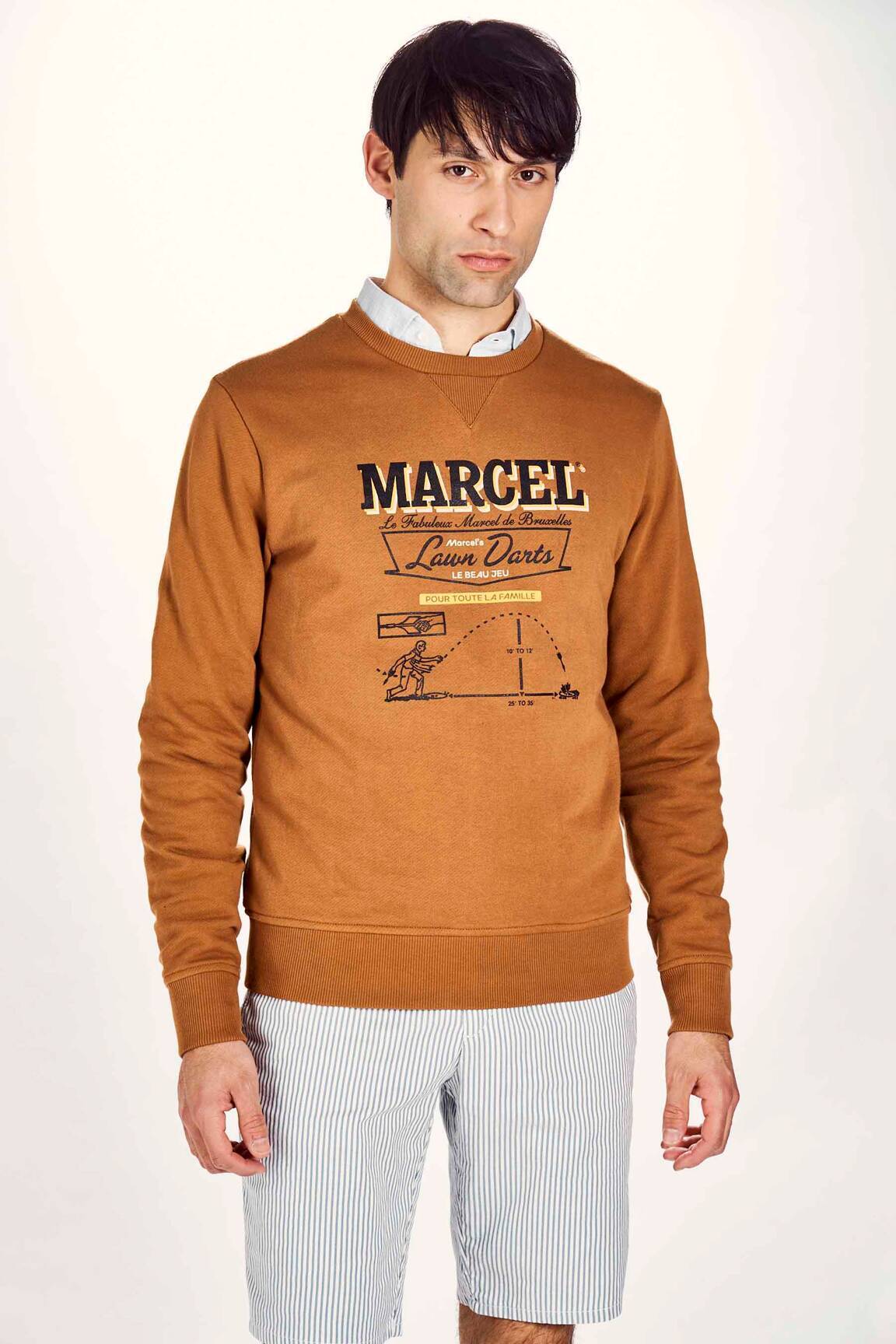 Mikroskopas rudas LE FABULEUX MARCEL DE BRUXELLES vyras