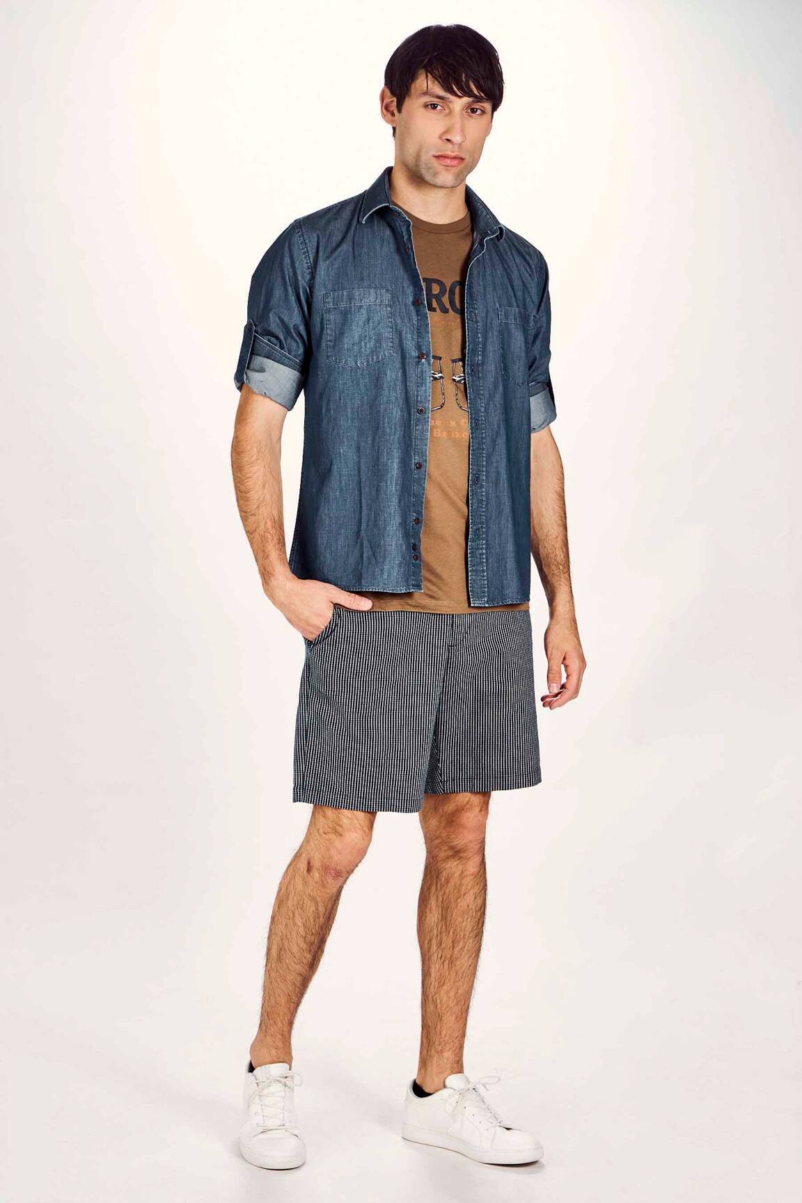 Bermudas mėlyna LE FABULEUX MARCEL DE BRUXELLES vyras