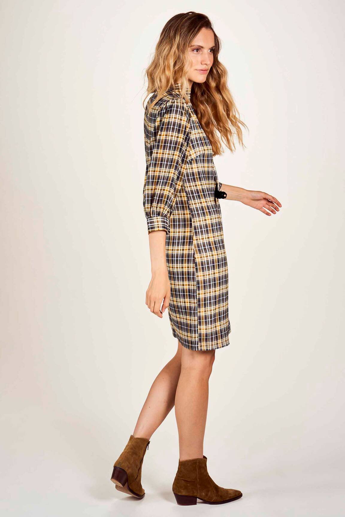 Pusilgių suknelė mėlyna LE FABULEUX MARCEL DE BRUXELLES moteris