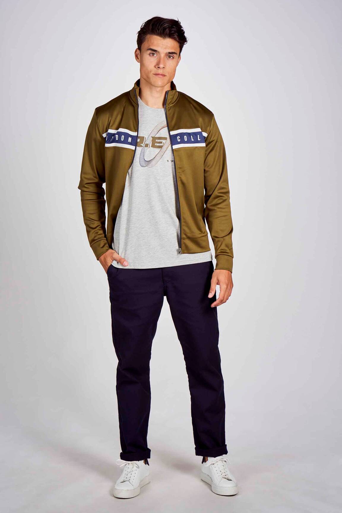 Chino kelnė mėlyna R.EV 1703 BY REMCO EVENPOEL  vyras