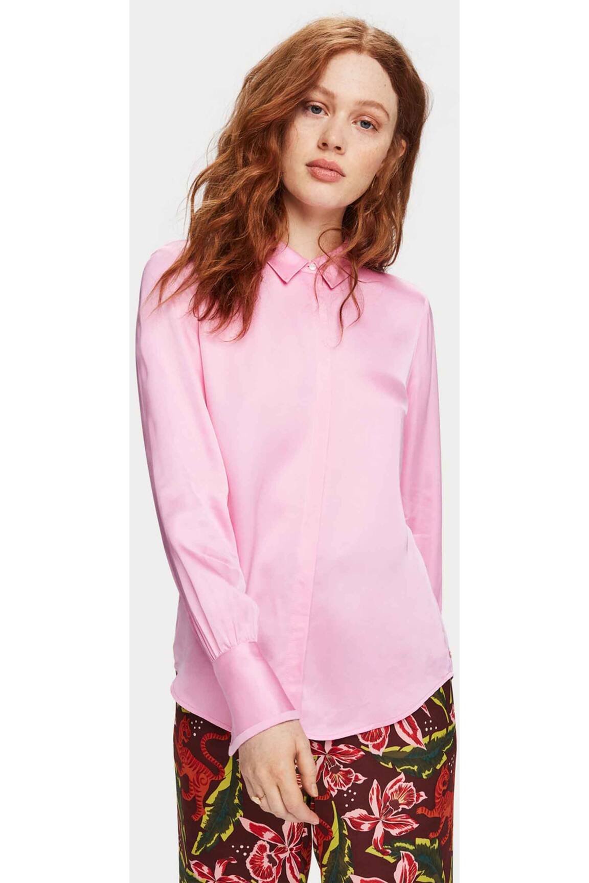 Moteriškas marškinys rožinė SCOTCH & SODA moteris