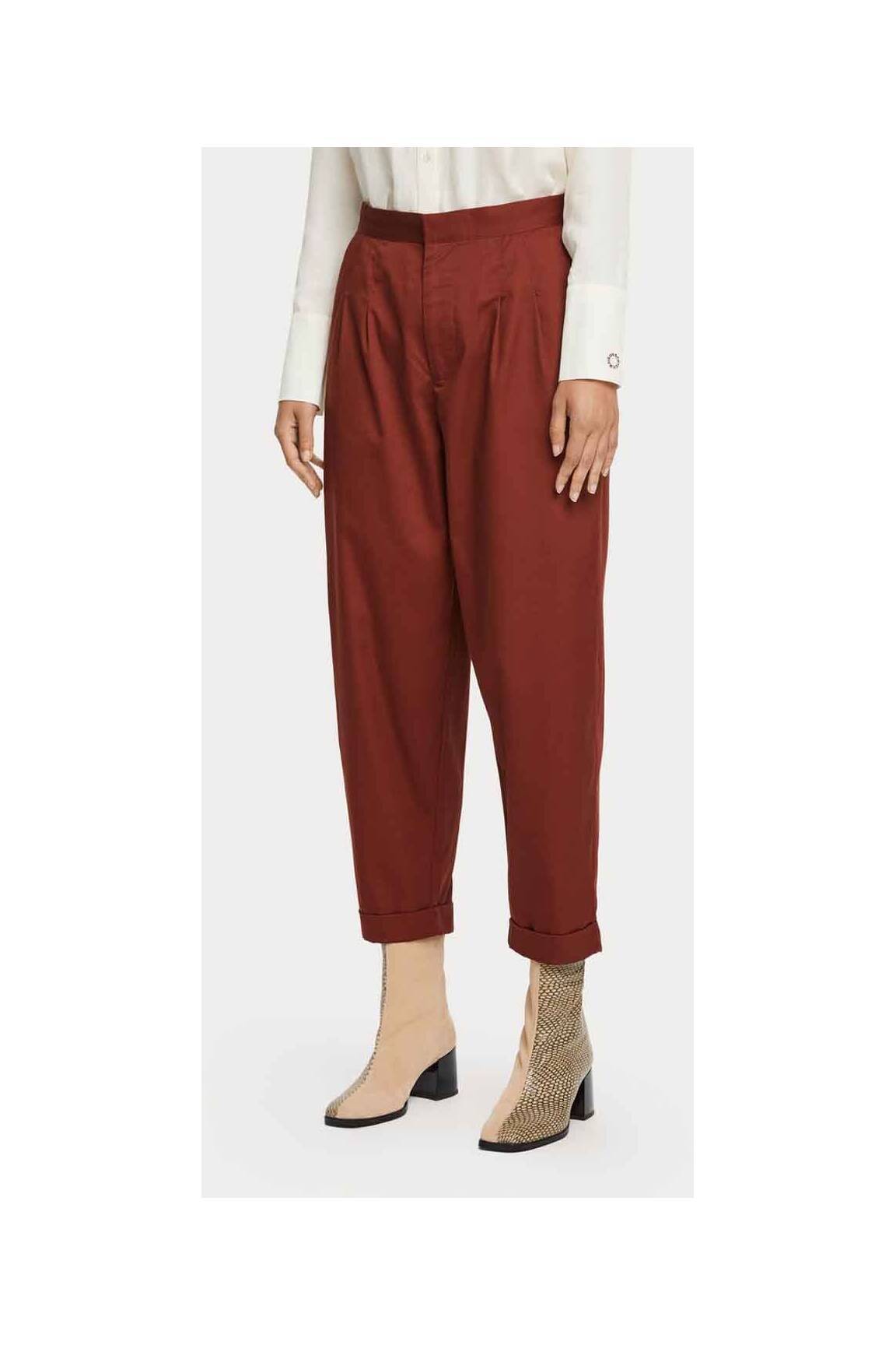 Chino kelnė rudas SCOTCH & SODA moteris