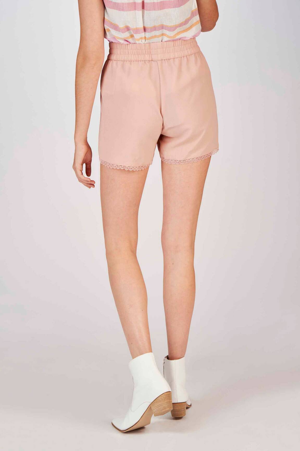 Šortas rožinė VERO MODA moteris