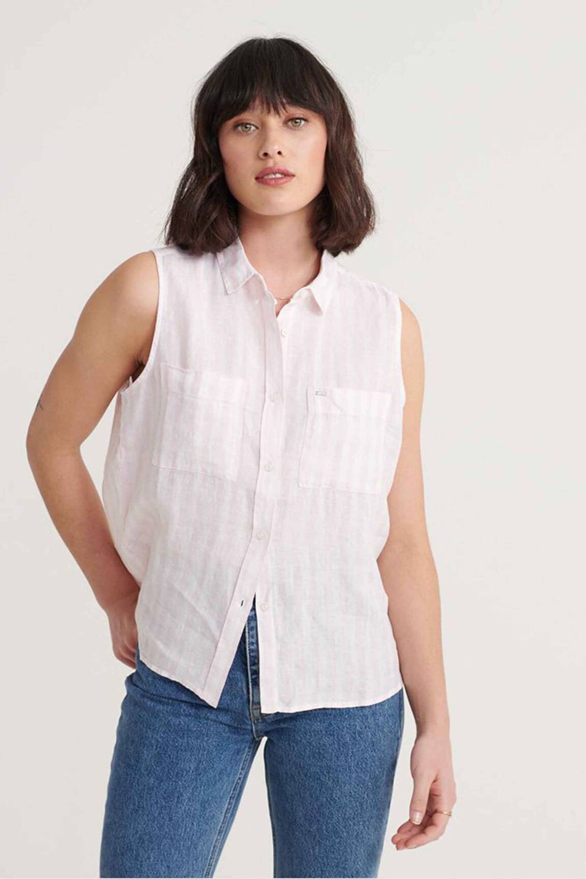 Moteriškas marškinys rožinė SUPERDRY moteris