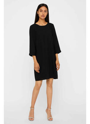 Pusilgių suknelė juodas VERO MODA moteris