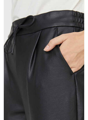 Lieknos kelnės juodas VERO MODA moteris