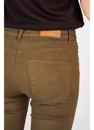 Lieknos džinsai žalias VERO MODA moteris