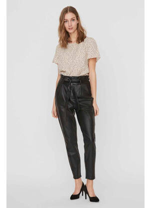 Lieknos kelnės juodas VERO MODA moteris