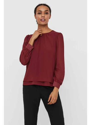 Moteriškas marškinys raudona VERO MODA moteris