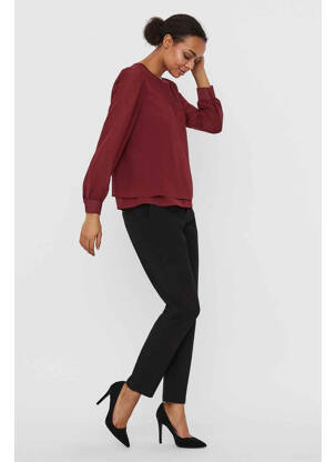 Moteriškas marškinys raudona VERO MODA moteris