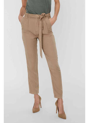 Lieknos kelnės rudas VERO MODA moteris