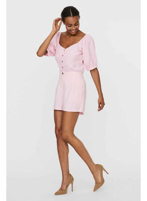 Šortas rožinė VERO MODA moteris