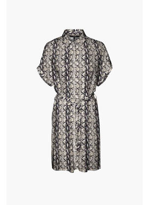 Pusilgių suknelė bežinis VERO MODA moteris