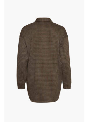 Moteriškas marškinys rudas VERO MODA moteris