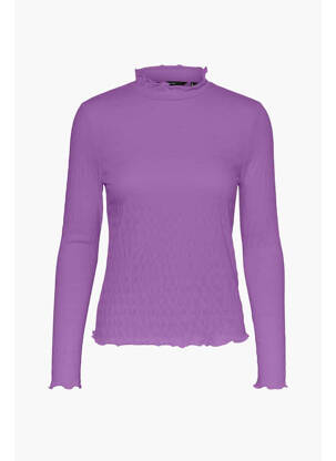 T-marškinys violetinis VERO MODA moteris