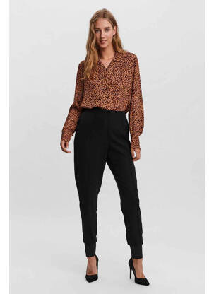 Lieknos kelnės juodas VERO MODA moteris