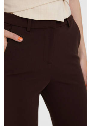 Chino kelnė rudas VERO MODA moteris