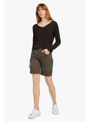 Bermudas žalias TOM TAILOR moteris