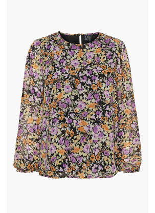 Moteriškas marškinys juodas VERO MODA moteris