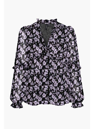 Moteriškas marškinys juodas VERO MODA moteris
