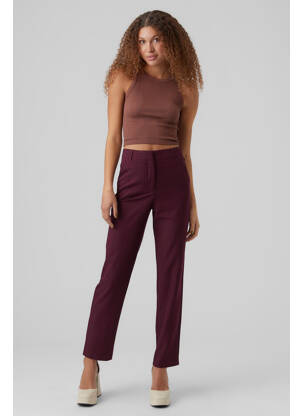 Chino kelnė raudona VERO MODA moteris