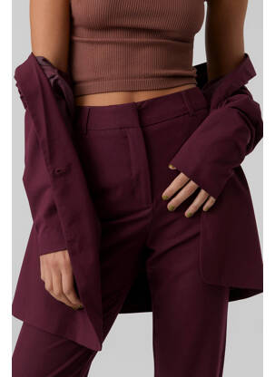 Chino kelnė raudona VERO MODA moteris